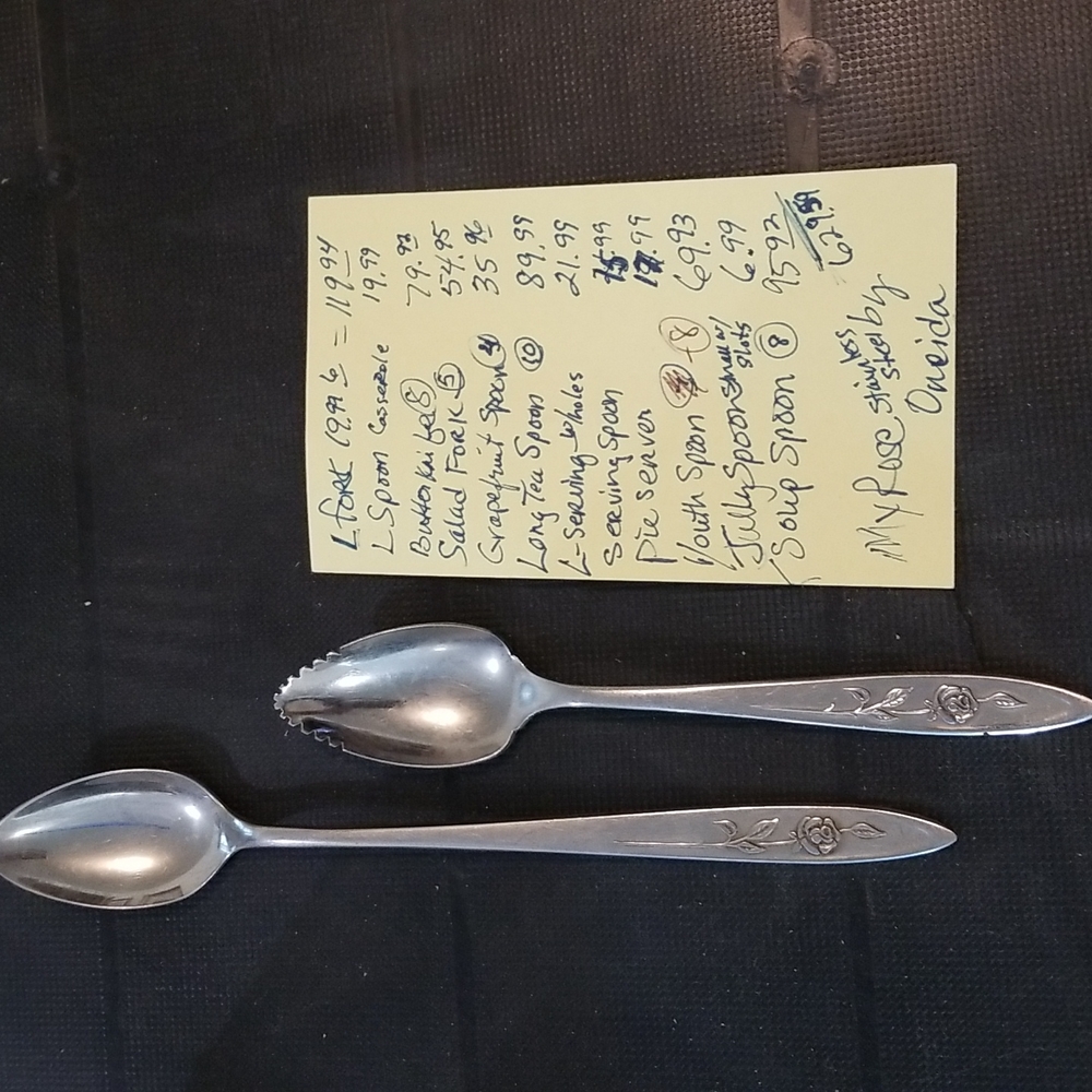 Silverware found a few more pieces!